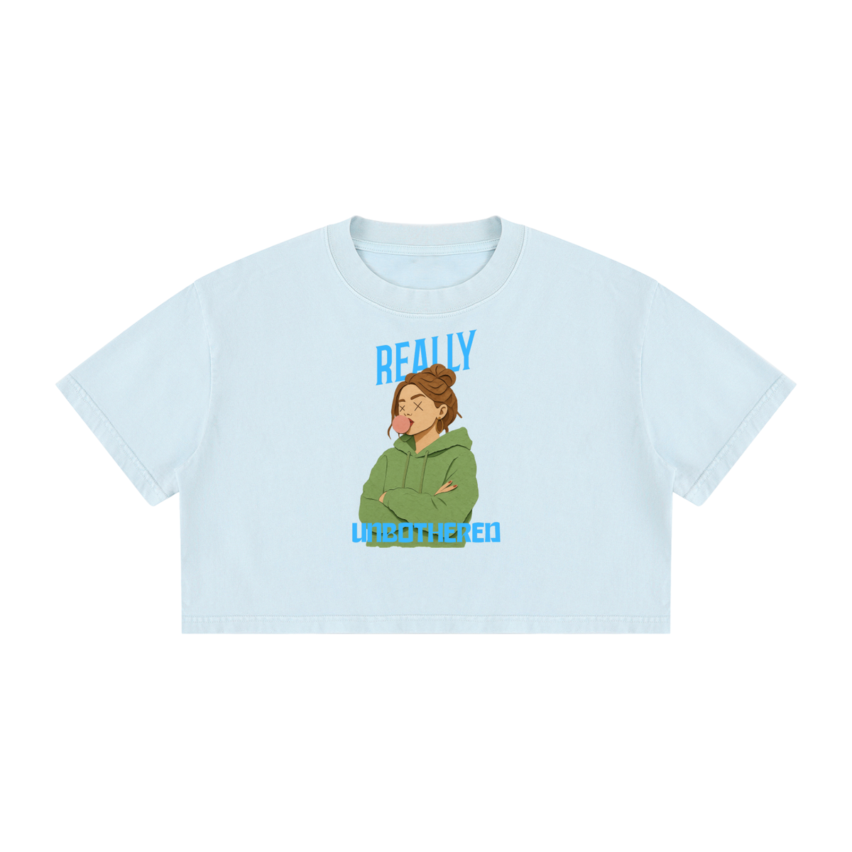 Really Unbothered-Crop Top