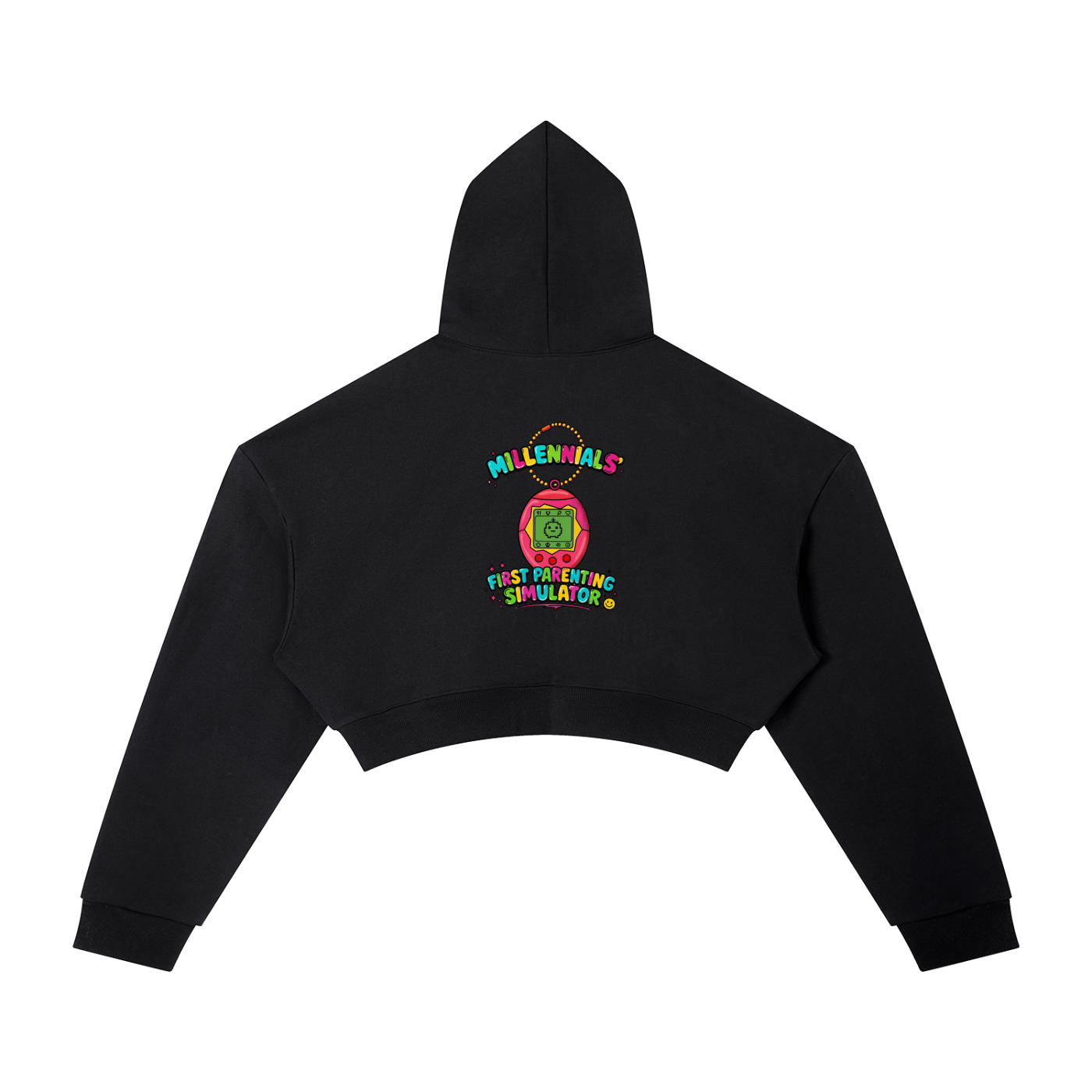 Essential Cropped Hoodie