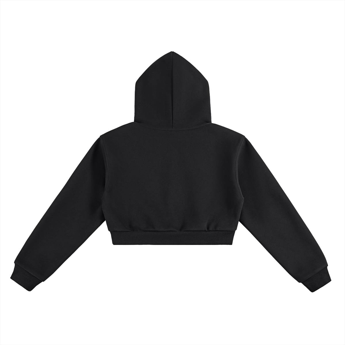 Over It- Cropped Hoodie