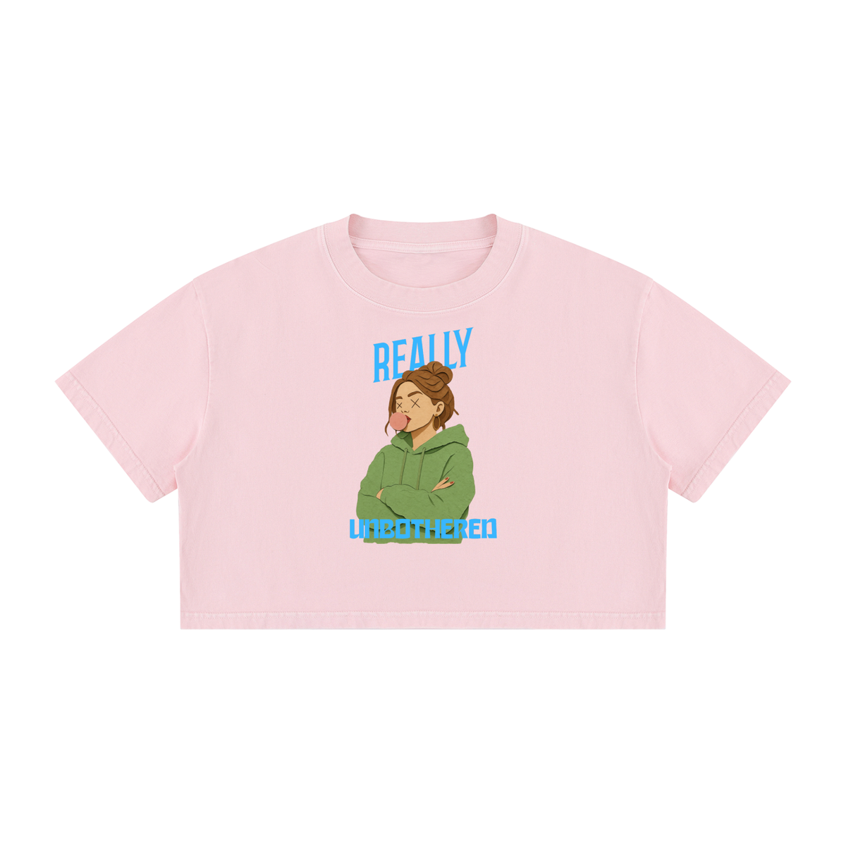 Really Unbothered-Crop Top