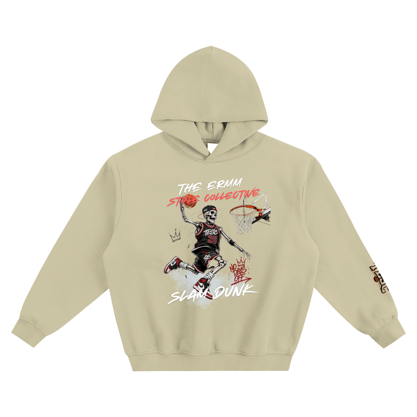 Fleeced Boxy Hoodie