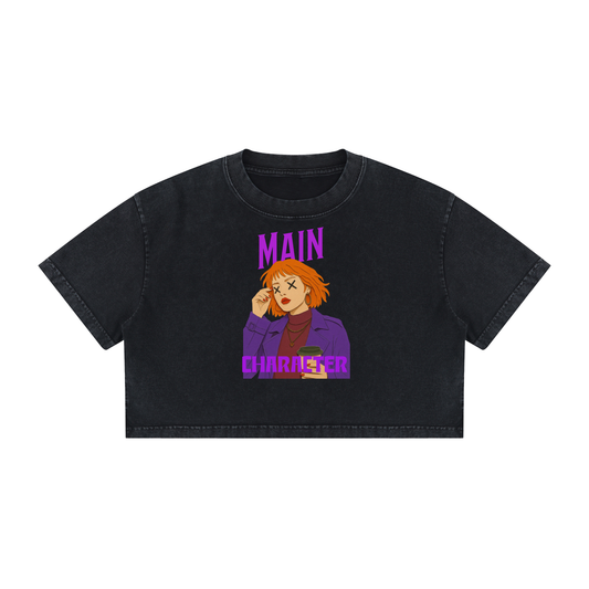 Main Character-Crop Top